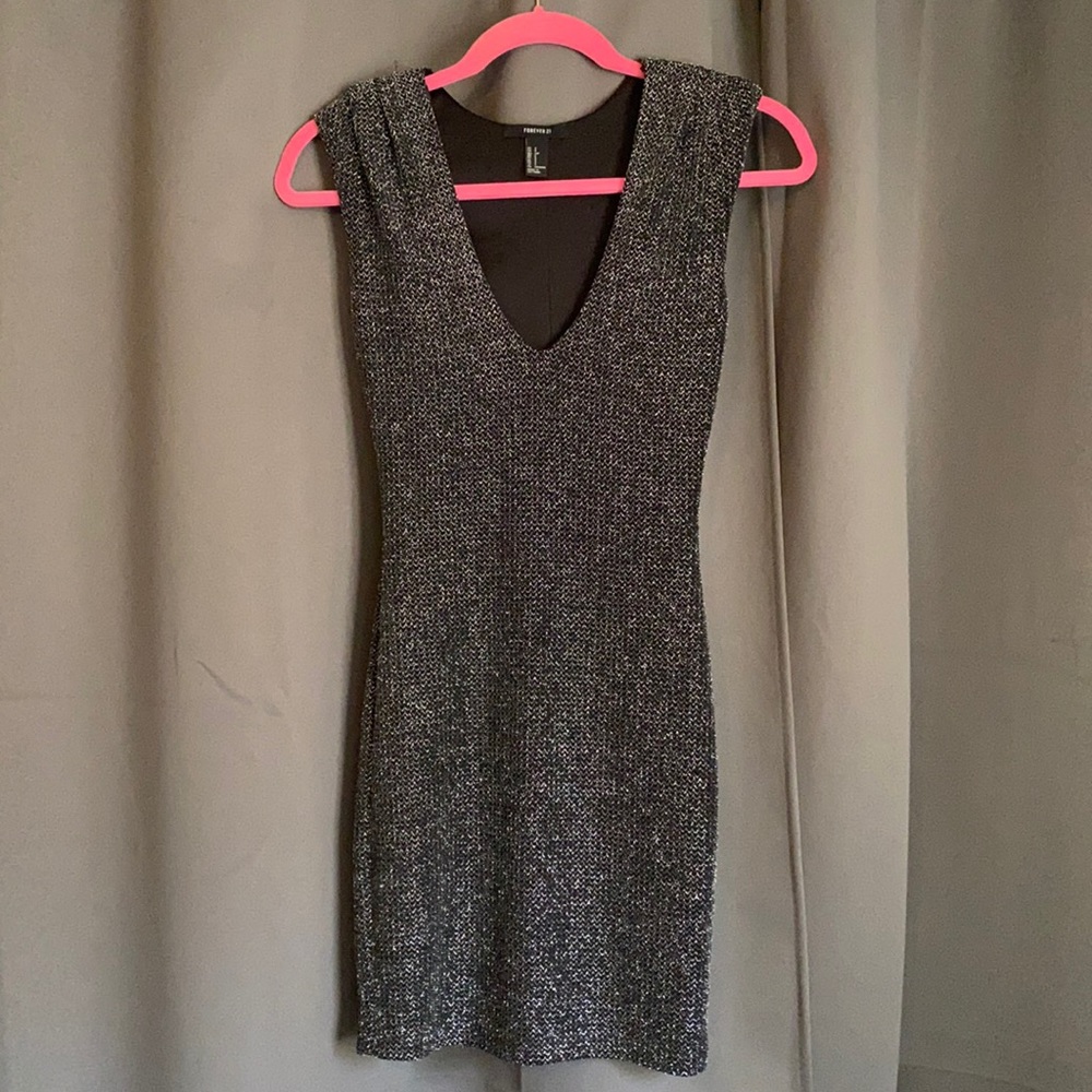 Forever21 back holiday dress